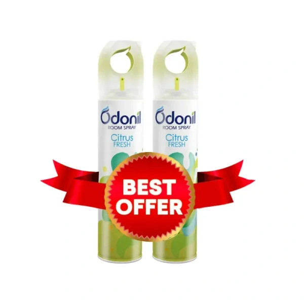 Odonil Citrus Fresh Room Freshener - Pack of 2 - 2x220 ml
