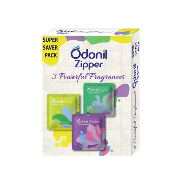 Odonil Zipper Room Freshener - 3x10 gm