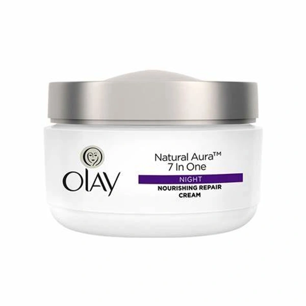 Olay Natural Aura 7 in 1 Night Cream - 50 gm
