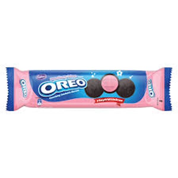 Oreo Strawberry Creme Chocolte Biscuits - 44 gm - 44 gm