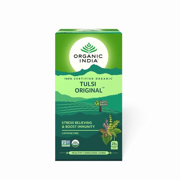 Organic India Tulsi Original Tea Bags - 25 Units - 25 Units