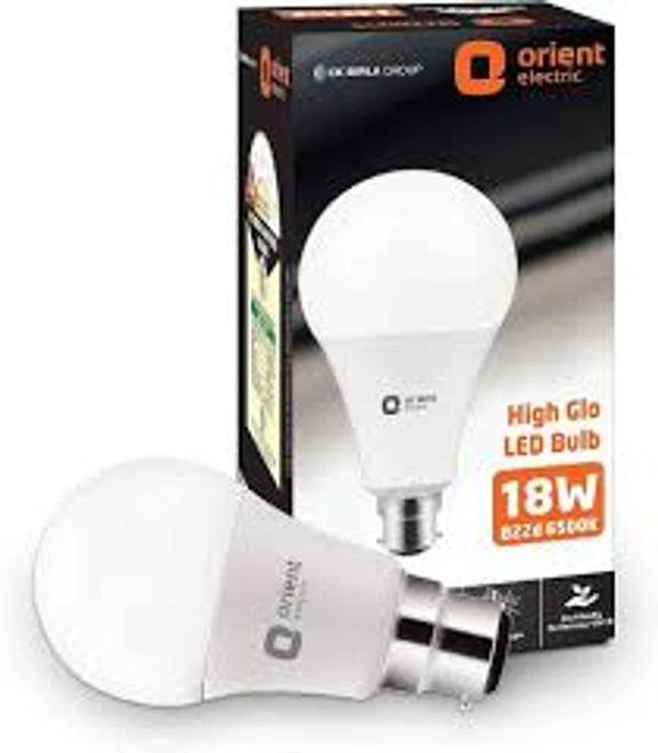 Orient Electric High Glo 18W LED Bulb (White) - 1 unit