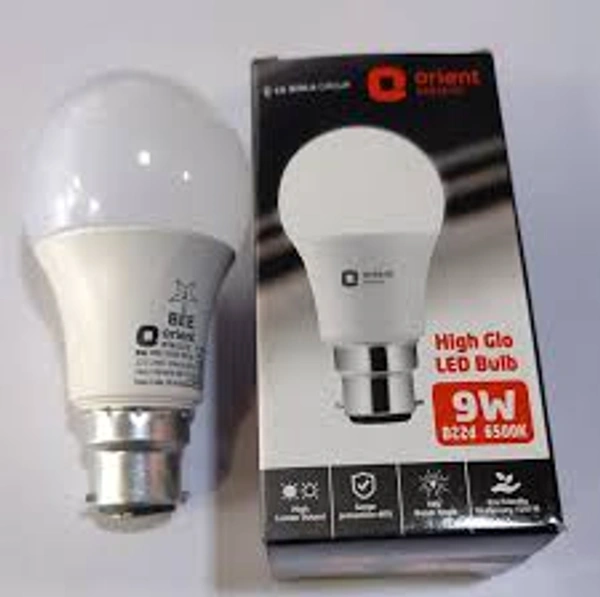 Orient Electric High Glo 9W LED Bulb (Cool White) - 1 piece