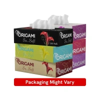 Origami Face Tissue - 200 Pulls (2 ply) - 1 pack (200 pulls)