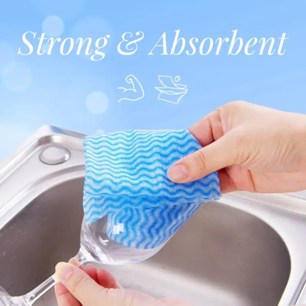 Origami Kitchen Towel Roll - Non Woven (2 Ply) - 1 roll (80 pulls)