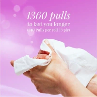 Origami So Soft 4 in 1 Toilet Roll (3 Ply) - 1 pack (4 rolls x 340 pulls)
