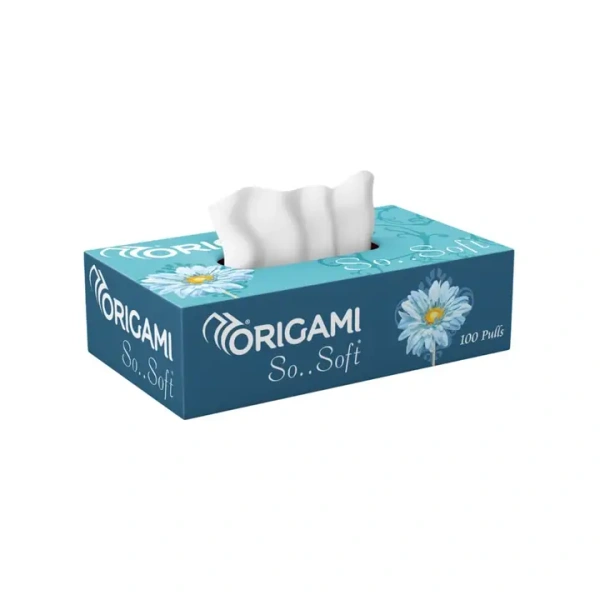 Origami So Soft Face Tissue (2 ply) - 1 pack (100 pulls)