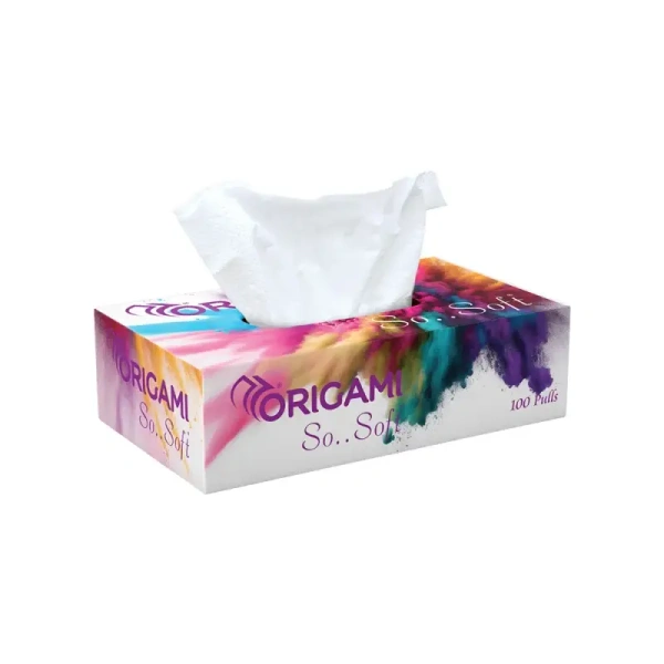 Origami So Soft Face Tissue - (Festive Box) - 1 pack (100 pulls)
