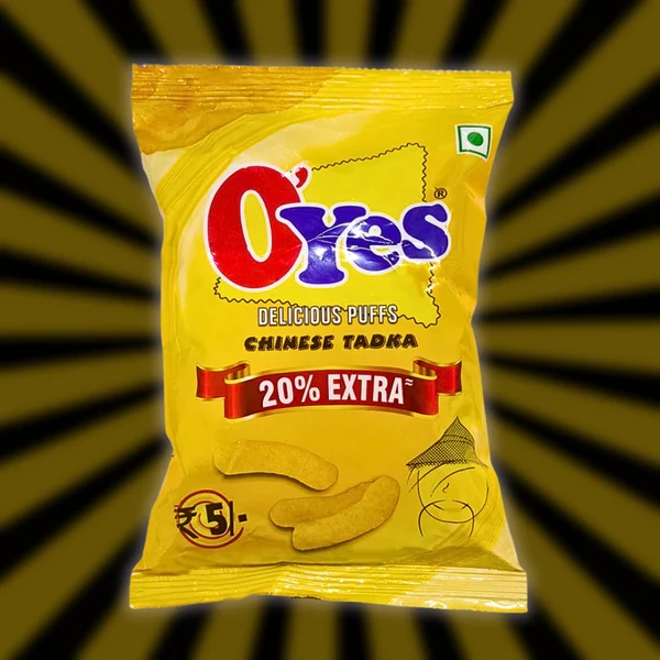Oyes Delicious Puffs Chinese Tadka - 68 gm - 68 gm