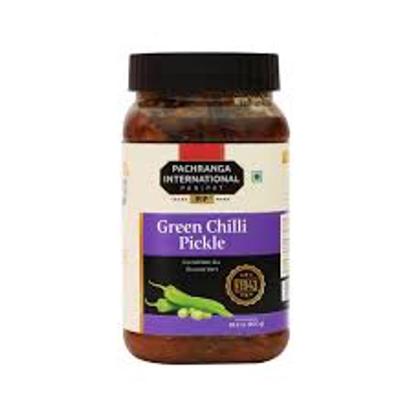 Pachranga International Panipat Green Chilli Pickle - 1 kg - 1 kg