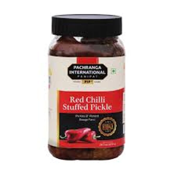 Pachranga International Red Chilli Stuffed Pickle - 1 kg - 1 kg