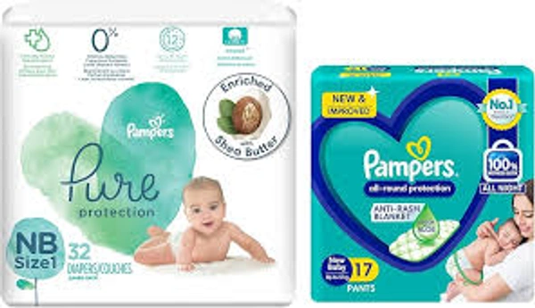 Pampers all-round Protection Anti Rash Blanket - 17 Pants - 17 Pants