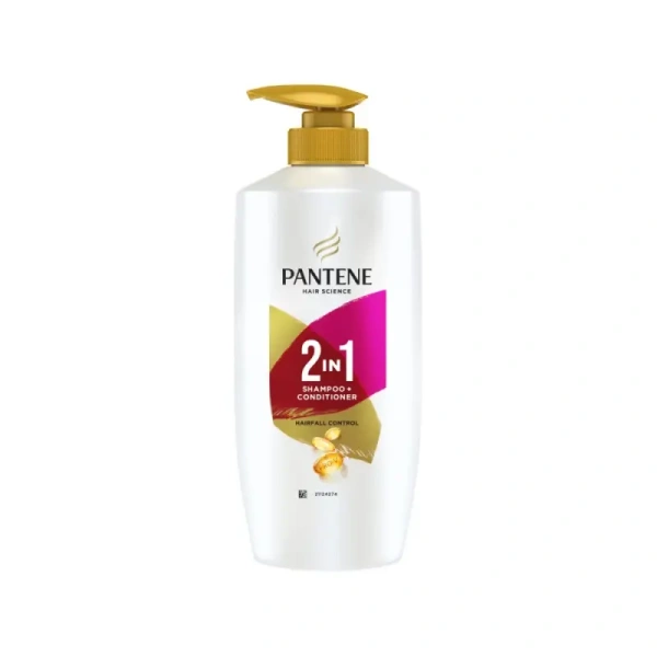 Pantene Hairfall Control 2 in 1 Shampoo & Conditioner - 650 ml