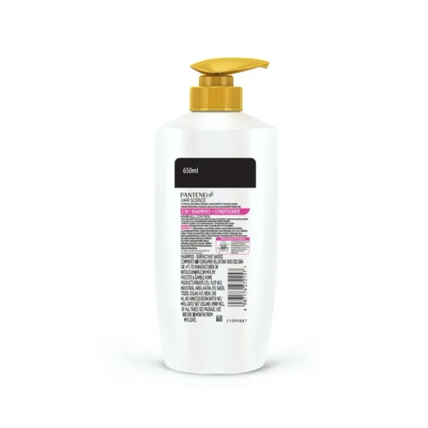 Pantene Hairfall Control 2 in 1 Shampoo & Conditioner - 650 ml