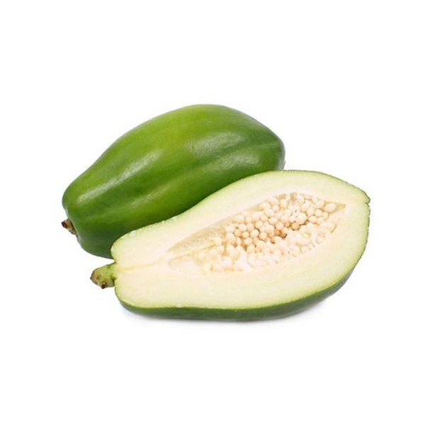 Papaya Raw Medium (kacha Papita) - 500 - 600 gm