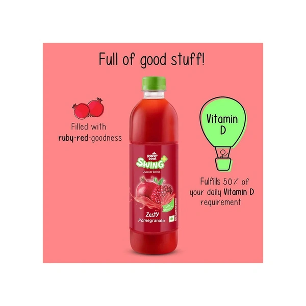 Paper Boat Swing Zesty Pomegranate Juice - 600 ml - 600 ml