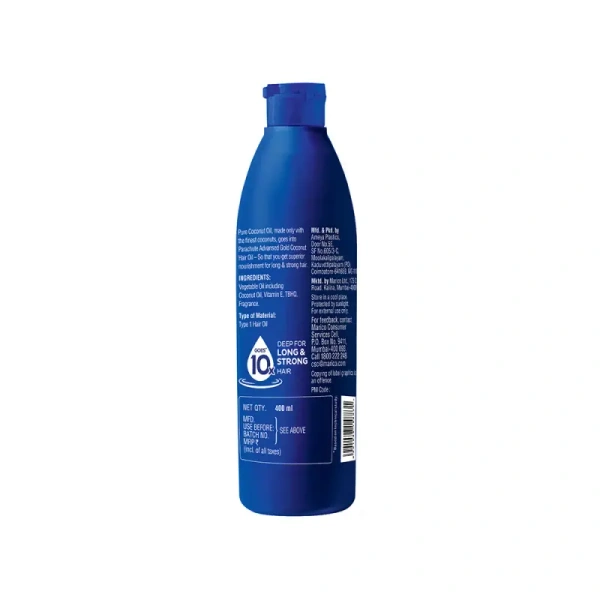 Parachute Advansed Gold Coconut Hair Oil - 400 ml - 400 ml