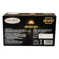 Patanjali Aastha Golden Dhoop - 1 Pack