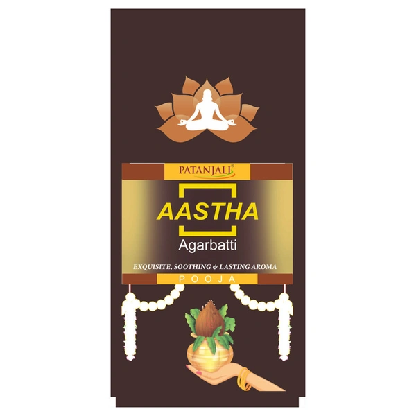 Patanjali Aastha Pooja Agarbatti - 150 gm - 150 gm