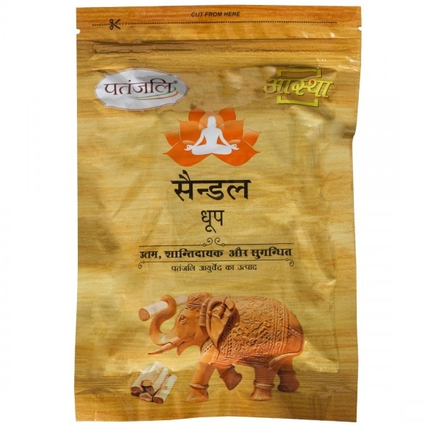 Patanjali Aastha Sandal Dhoop 20N - 20 Pieces