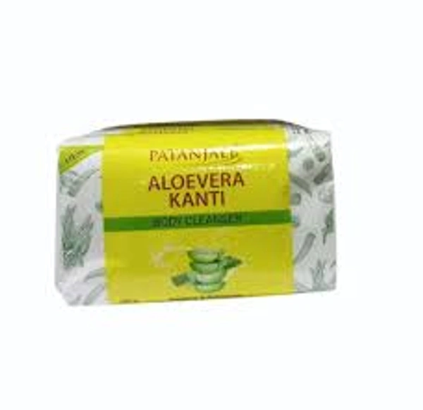 Patanjali Aloevera Kanti Body Cleanser Soothing and Refreshing 150 gm - 150 gm