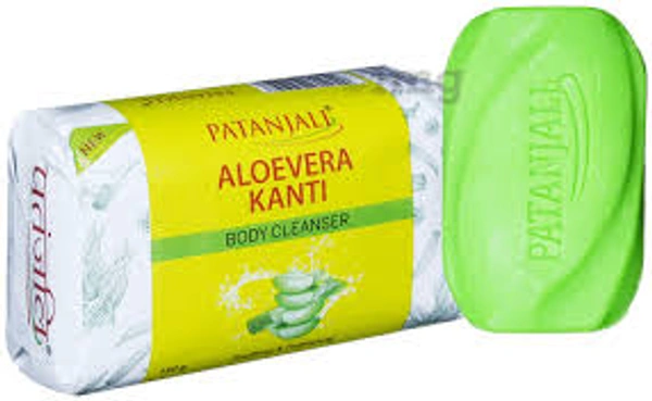Patanjali Aloevera Kanti Body Cleanser-300 gm Pack Of 4 - 300 gm