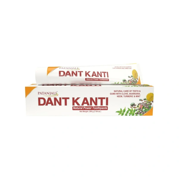 Patanjali Dant Kanti Herbal Toothpaste - 200 gm