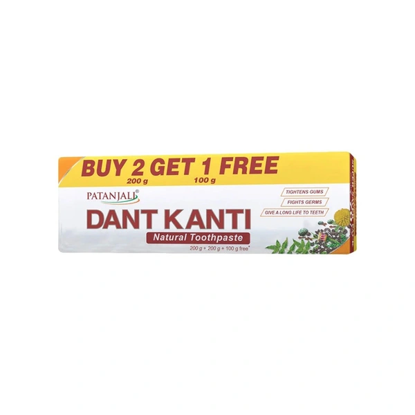 Patanjali Dant Kanti Natural Herbal Toothpaste - 500 gm