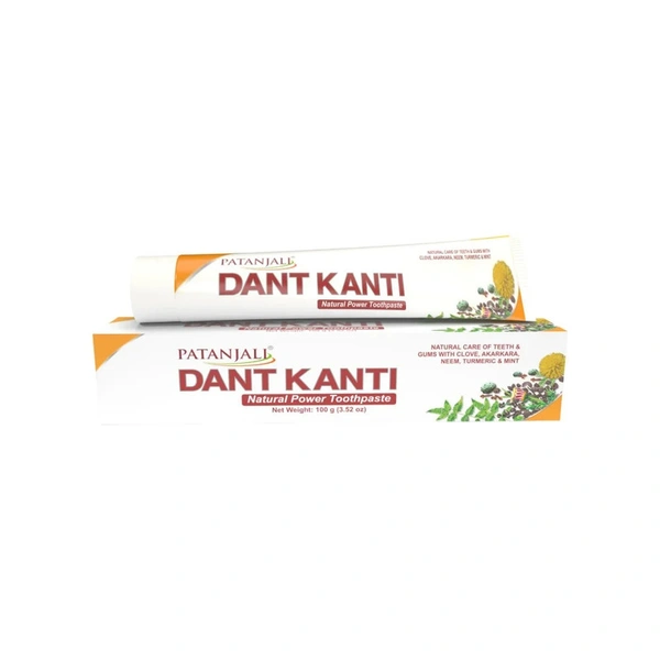 Patanjali Dant Kanti Natural Herbal Toothpaste - 100 gm