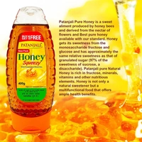 Patanjali Honey Squeezy - Buy 1 Get 1 Free - (2*400 gm) - 800 gm