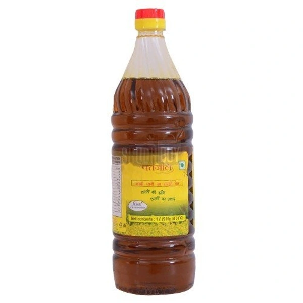 Patanjali Kachi Ghani Mustard Oil - 1 ltr - 1 ltr