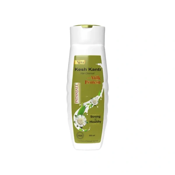 Patanjali Kesh Kanti Milk Protien Hair Cleanser / Shampoo - 180 ml