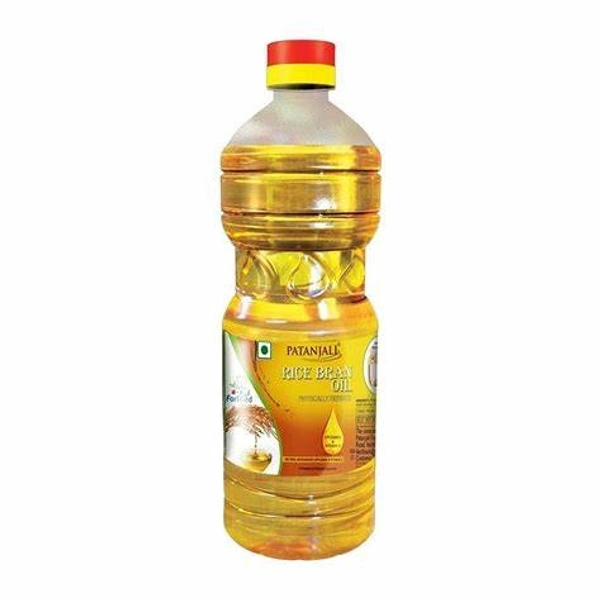 Patanjali Phusically Refined Rice Bran Oil - 1 ltr - 1 ltr