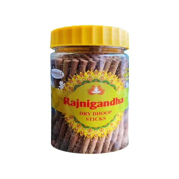Patanjali Rajnigandha Dry Dhoop Sticks - 200 g