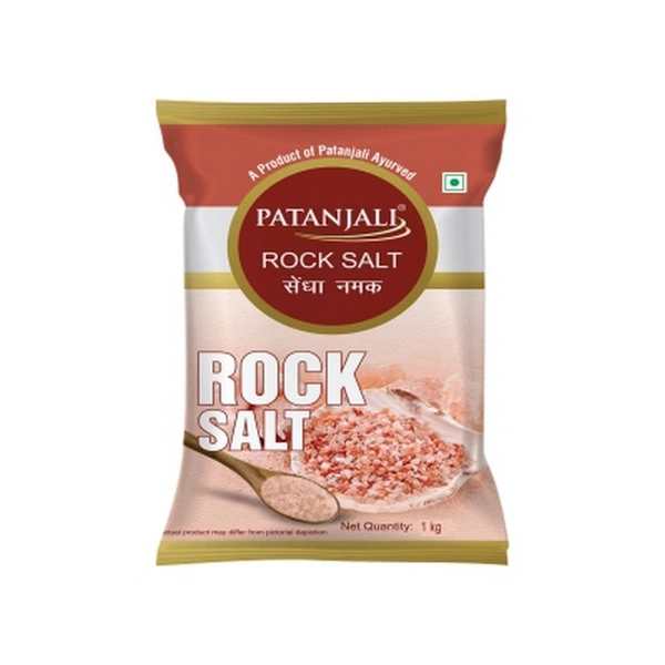 Patanjali Rock Salt 1 kg - 1 kg