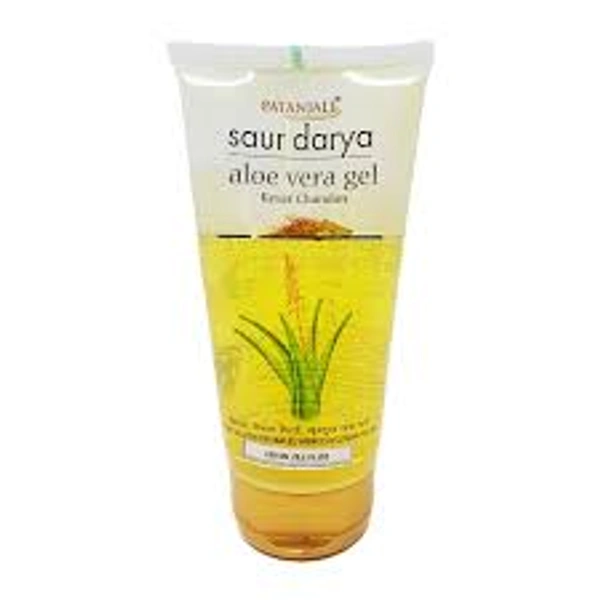 Patanjali Saundarya aloe vera gel Kesar Chandan 150 ml - 150 ml