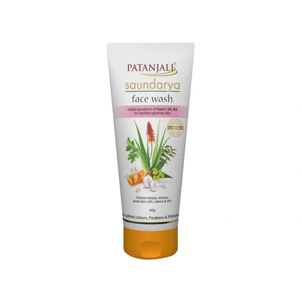 Patanjali Saundarya Face Wash 60 gm - 60 gm
