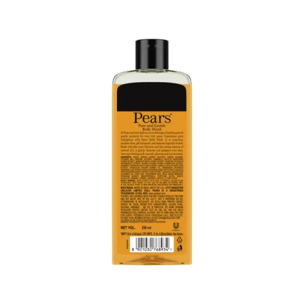 Pears Pure & Gentle Body Wash - With Free Loofah - 250 ml