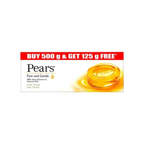 Pears Pure & Gentle Soap - Pack of 5 (5*125 gm) - 625 gm