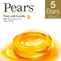 Pears Pure & Gentle Soap - Pack of 5 (5*125 gm) - 625 gm