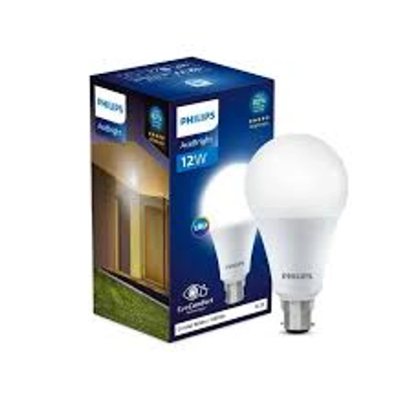 Philips 12W LED Bulb (Crystal White) - 1 Unit