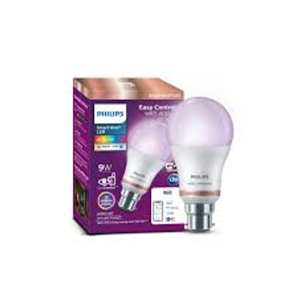 Philips Wiz Wi-Fi Enabled 9W Smart Bulb (White) - 1 piece