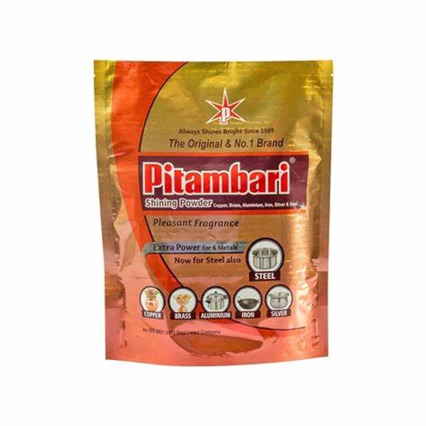 Pitambari Copper & Brass Metal Dishwash Powder - 1 kg - 1 kg