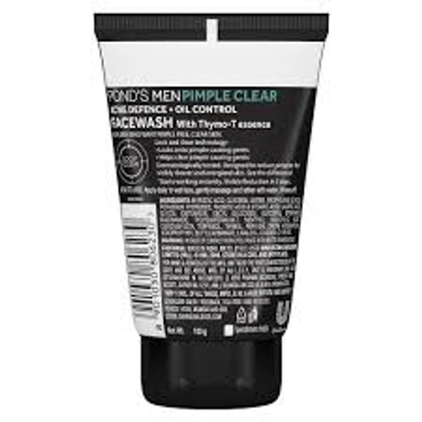 Pond's Men Pimple Clear Face Wash-100 gm - 100 gm