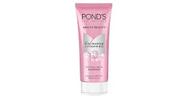 Pond's Skin Institute Bright Beauty with Niacinamide Anti-Dullness Facewash - 100 gm - 100 gm