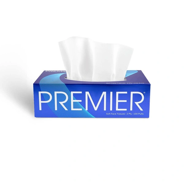 Premier Soft Face Tissues 2 Ply - 2 Ply