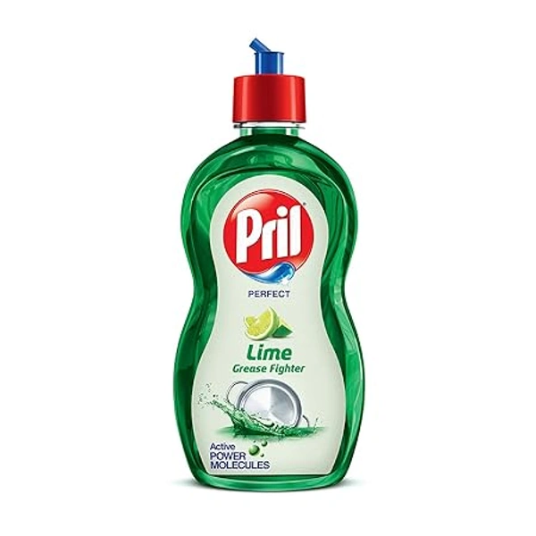 Pril Active Lime Grease Fighter Dishwash Gel - 425 ml - 425 ml
