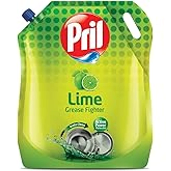 Pril Dishwash Gel (Lime) - 2 ltr - 2 ltr