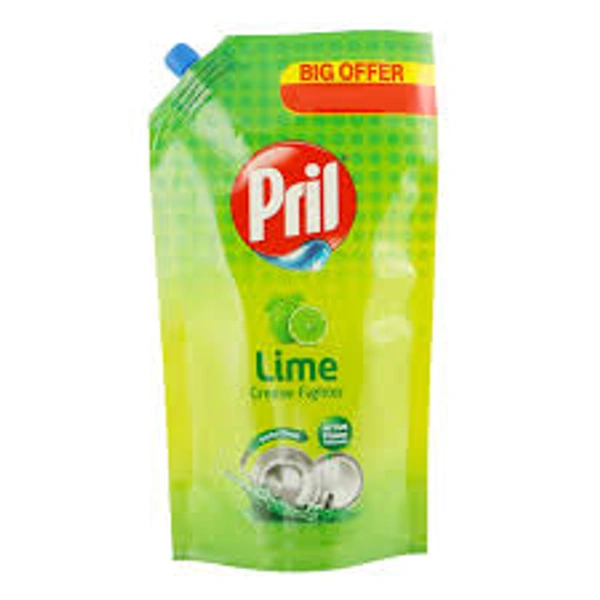 Pril Lime Grease Fighter - 120 ml Free Pril Bar worth up 10/- - 120 ml