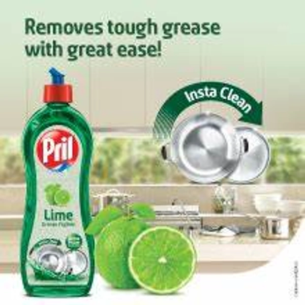 Pril Lime Grease Fighter Dishwash Gel - 750 ml - 750 ml